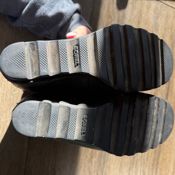 Sorel conquest leather wedge boots - Picture 7 of 9